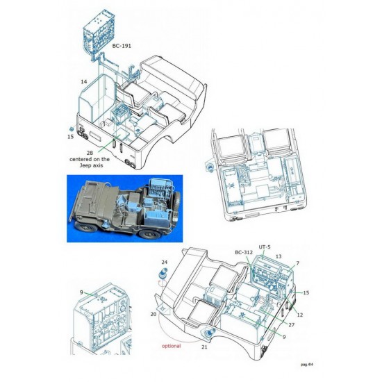 1/35 SCR 193 Radio with Power Take-off for Jeep