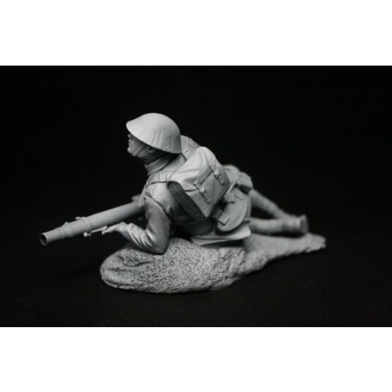 120mm Scale WWI Lewis Gunner