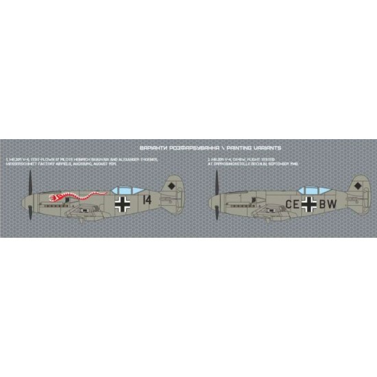 1/48 Messerschmitt Me.209 V4 High-speed Experimental Prototype