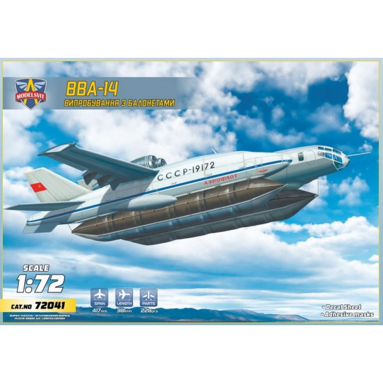 1/72 Bartini Beriev VVA-14 with Inflatable Pontoons