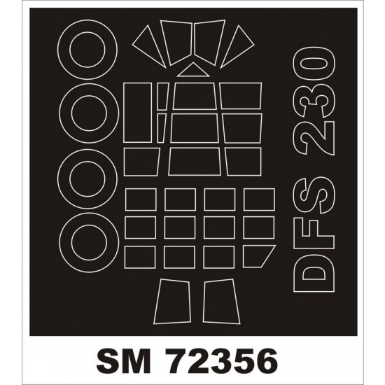 1/72 DFS 230 Masking for RS Models kits (outside)