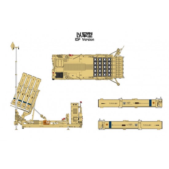 1/35 Air Defense System Iron Dome