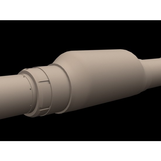 1/35 M256 Gun Barrel for M1A1 Abrams MBT