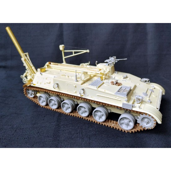 1/35 2S4 Tulip Heavy Mortar System Conversion set for Trumpeter 2S3 Howitzer