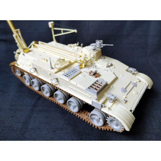 1/35 2S4 Tulip Heavy Mortar System Conversion set for Trumpeter 2S3 Howitzer