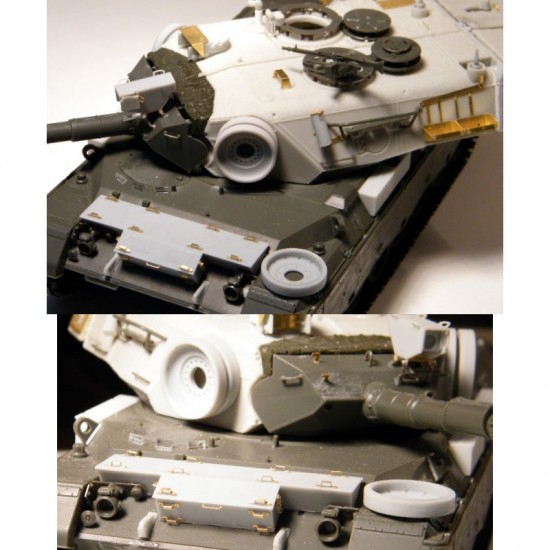 1/35 Danish Leopard 1A5 DK-1 Conversion set for Italeri/Meng Model