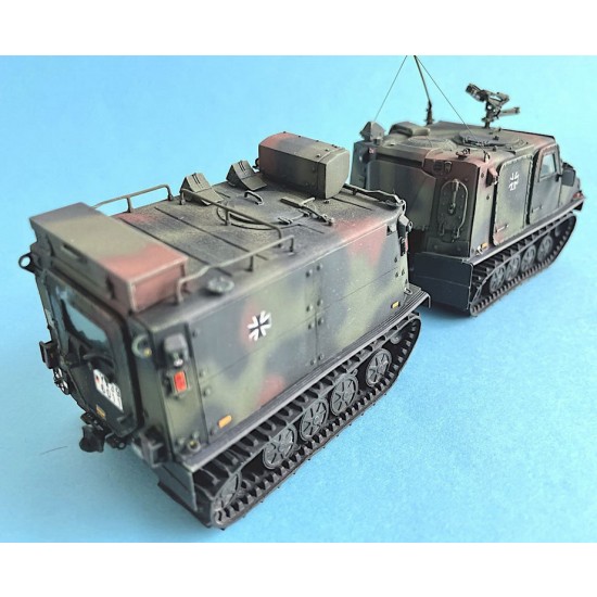 1/35 BV206S Bundeswehr Troop Carrier Exterior Conversion set for Takom kit #2083