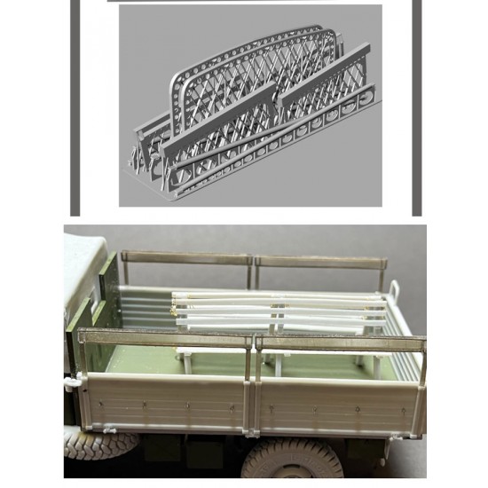 1/35 Unimog S404 Spriegel / Roof Bow for ICM/Revell/AK kits