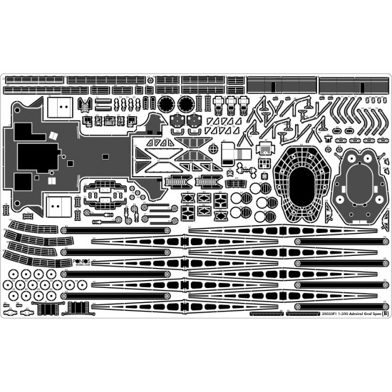 1/350 Admiral Graf Spee Detail up set for Trumpeter kits