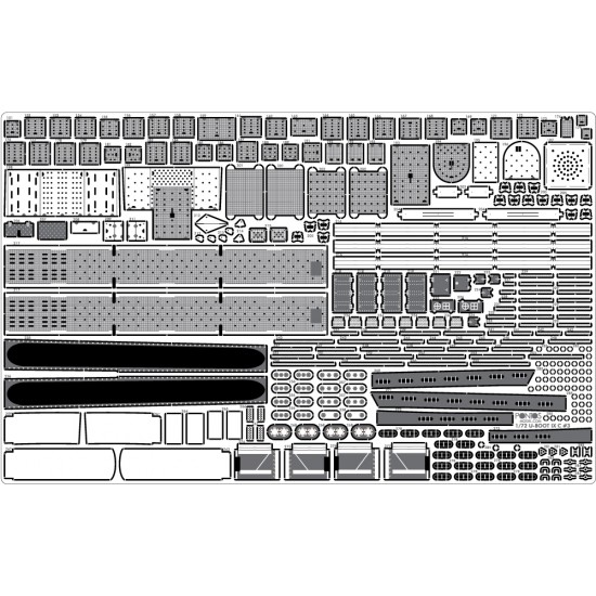 1/72 U-Boat Type IX C Detail up Set for Revell kit #05114