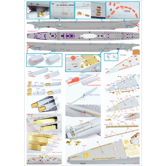 1/72 U-Boat Type IX C Detail up Set for Revell kit #05114