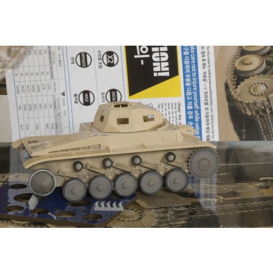 1/35 Panzer II Wheels Masking for Academy kit #13535