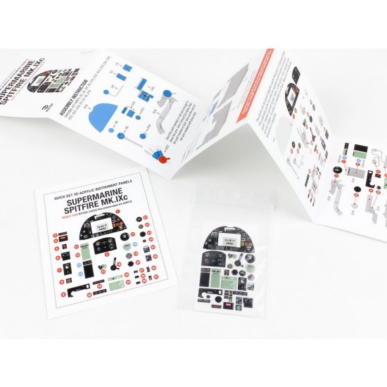 1/24 Supermarine Spitfire Mk.Ixc Panel for Airfix kits