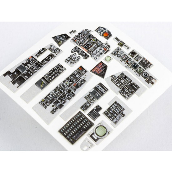 1/32 McDonnell DOUGLAS F-4J Phantom II Instrument Panel for Tamiya kit