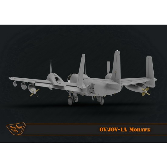 1/72 Grumman OV-1 A/JOV-1A Mohawk Advanced kit