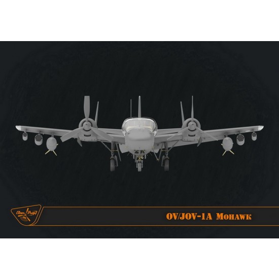 1/72 Grumman OV-1 A/JOV-1A Mohawk Advanced kit