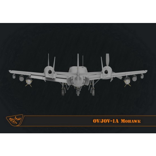 1/72 Grumman OV-1 A/JOV-1A Mohawk Advanced kit