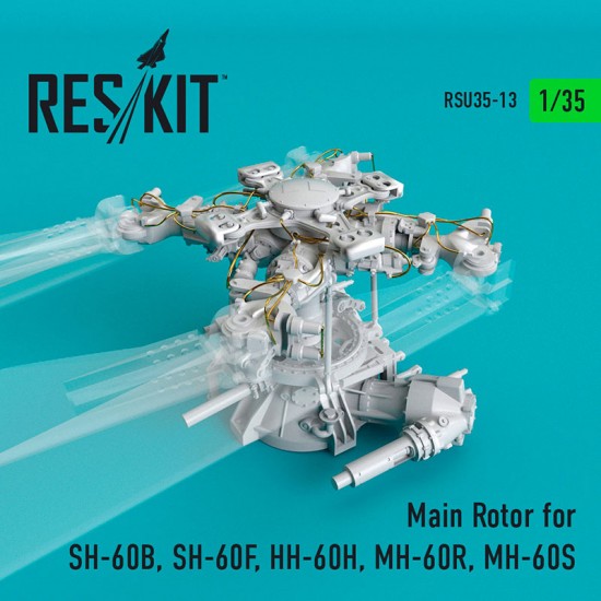 1/35 Main Rotor for Kitty Hawk, Academy SH-60B/F/HH-60H/MH-60R/S