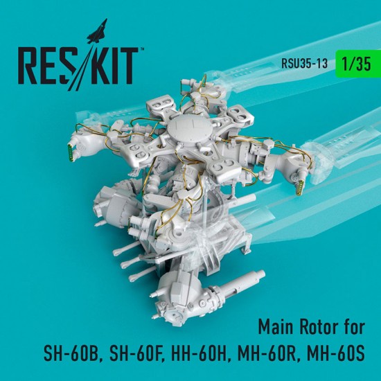 1/35 Main Rotor for Kitty Hawk, Academy SH-60B/F/HH-60H/MH-60R/S