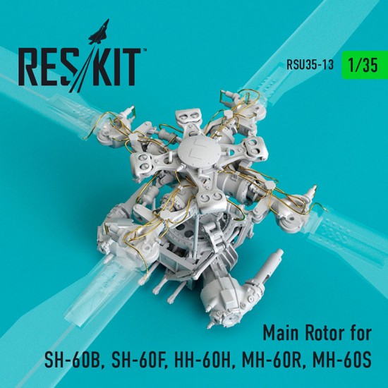 1/35 Main Rotor for Kitty Hawk, Academy SH-60B/F/HH-60H/MH-60R/S