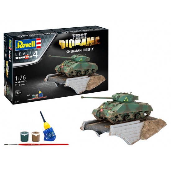 1/76 First Diorama Set - Sherman Firefly