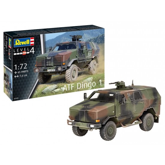 1/72 ATF Dingo 1 Heavily Armored Military MRAP Infantry Mobility Vehicle