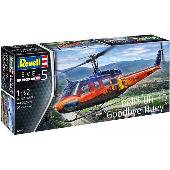 1/32 Bell Uh-1D Goodbye Huey