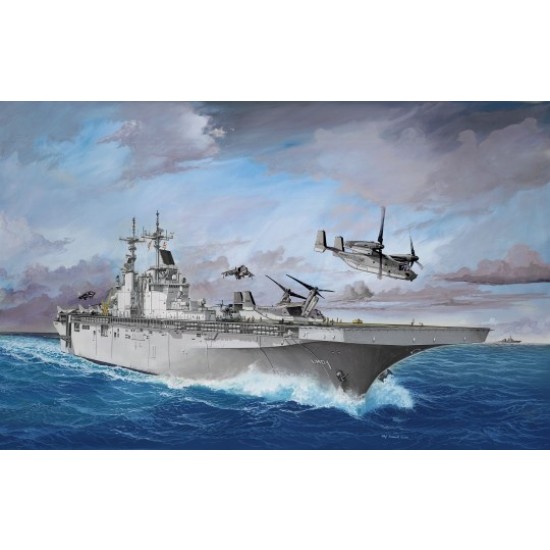 1/700 Assault Carrier USS WASP CLASS