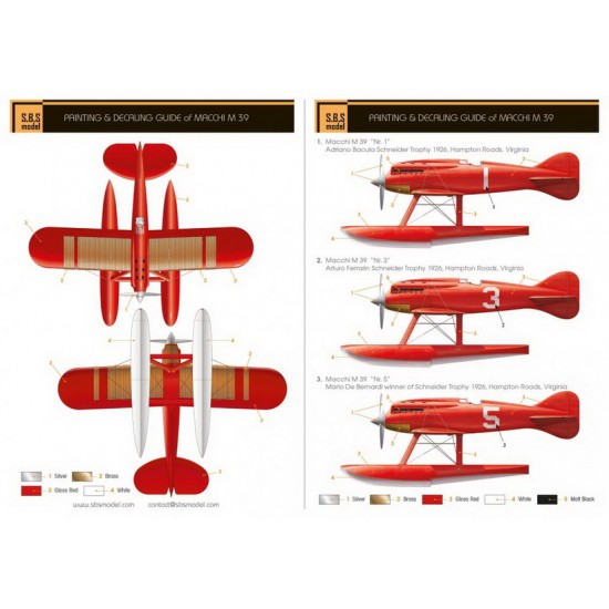 1/72 Macchi M.39 Schneider Trophy 1926