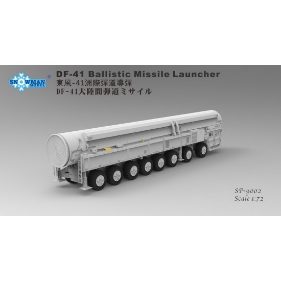 1/72 Chinese Dongfeng-41 DF-41 Ballistic Missile Launcher