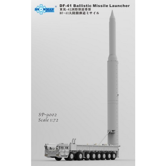 1/72 Chinese Dongfeng-41 DF-41 Ballistic Missile Launcher