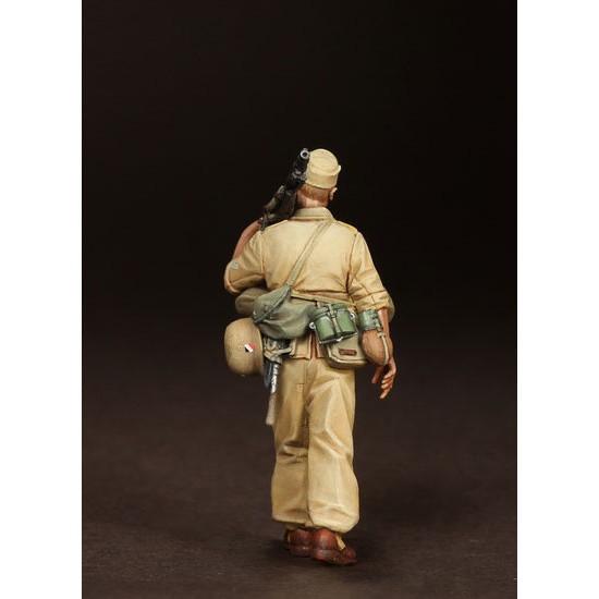 1/35 Machine Gunner Fallschirmjager - Brigade Ramcke. El Alamein, August 1942