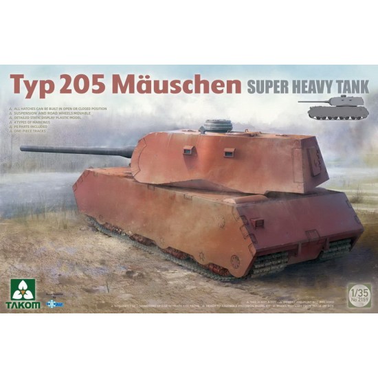 1/35 Typ 205 Mauschen Super Heavy Tank