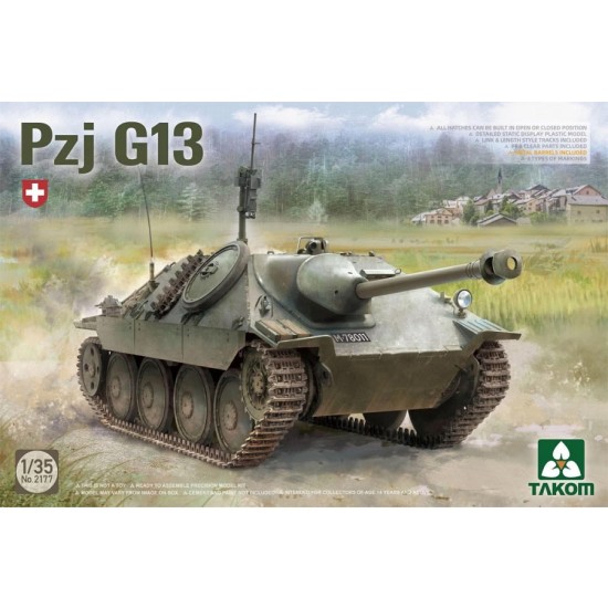 1/35 Pzj G13 Tank