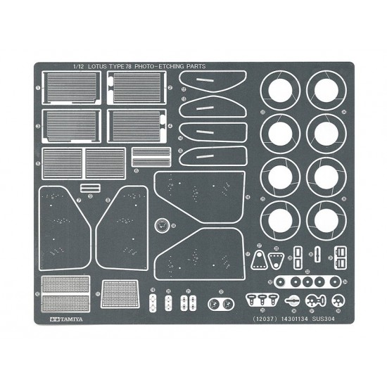 1/12 Lotus Type 78 with Photo Etched Parts