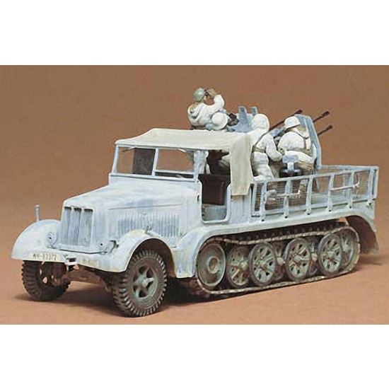 1/35 German 8-Ton Half Track AA Gun SdKfz.7/1