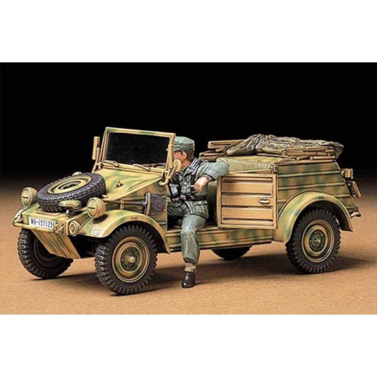 1/35 German Kubelwagen Type 82 w/a Seated Driver Figure