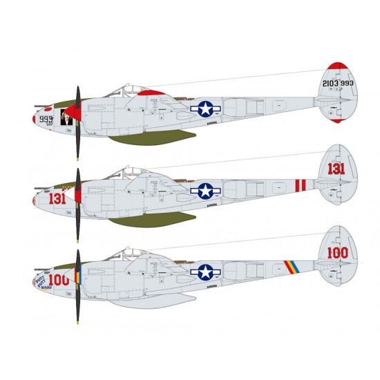 1/48 Lockheed P-38J Lightning