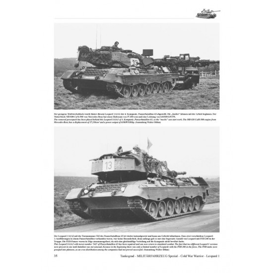 The Leopard 1 MBT in Cold War Exercises with the German Bundeswehr (English, 64 pages)