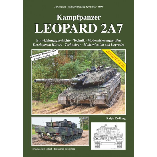 German Military Vehicles Special Vol. 95 Leopard 2A7 (72 pages, English)