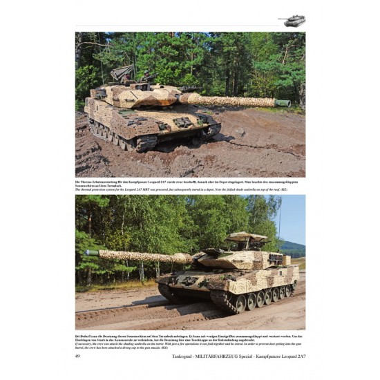 German Military Vehicles Special Vol. 95 Leopard 2A7 (72 pages, English)