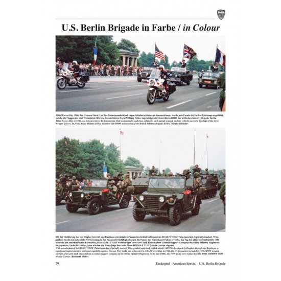 US Special Vol. 3045 Berlin Brigade Vehicles in West-Berlin 1950-94