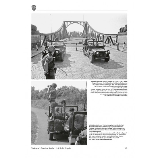 US Special Vol. 3045 Berlin Brigade Vehicles in West-Berlin 1950-94