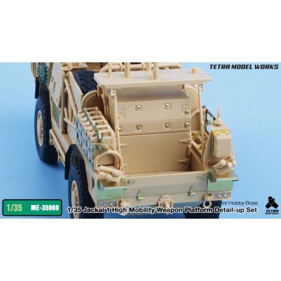 1/35 Jackal 1 High Mobility Weapon Platform Detail Set for HobbyBoss kits