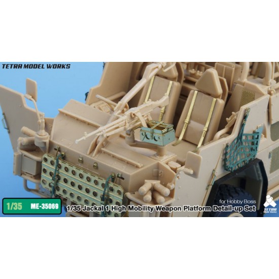 1/35 Jackal 1 High Mobility Weapon Platform Detail Set for HobbyBoss kits