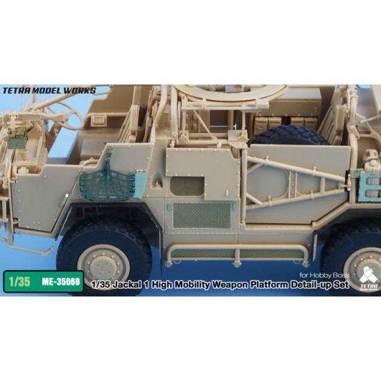 1/35 Jackal 1 High Mobility Weapon Platform Detail Set for HobbyBoss kits