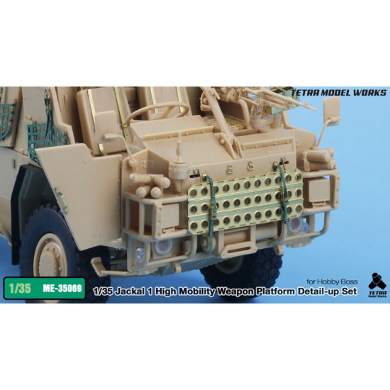 1/35 Jackal 1 High Mobility Weapon Platform Detail Set for HobbyBoss kits