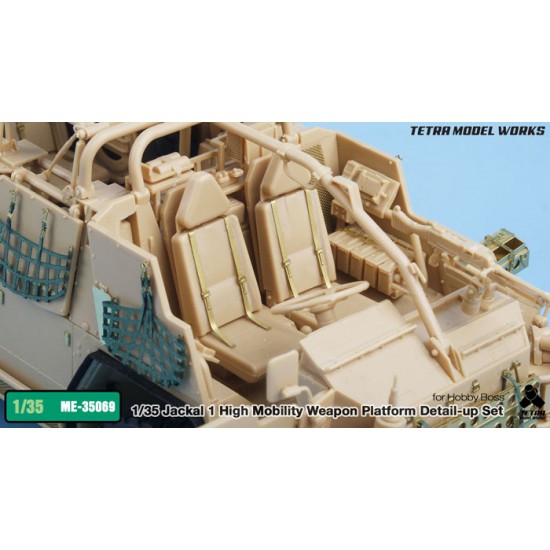 1/35 Jackal 1 High Mobility Weapon Platform Detail Set for HobbyBoss kits