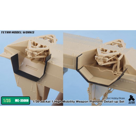 1/35 Jackal 1 High Mobility Weapon Platform Detail Set for HobbyBoss kits