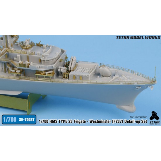 1/700 HMS TYPE 23 Frigate Westminster F237 Detail-up Set for Trumpeter kits